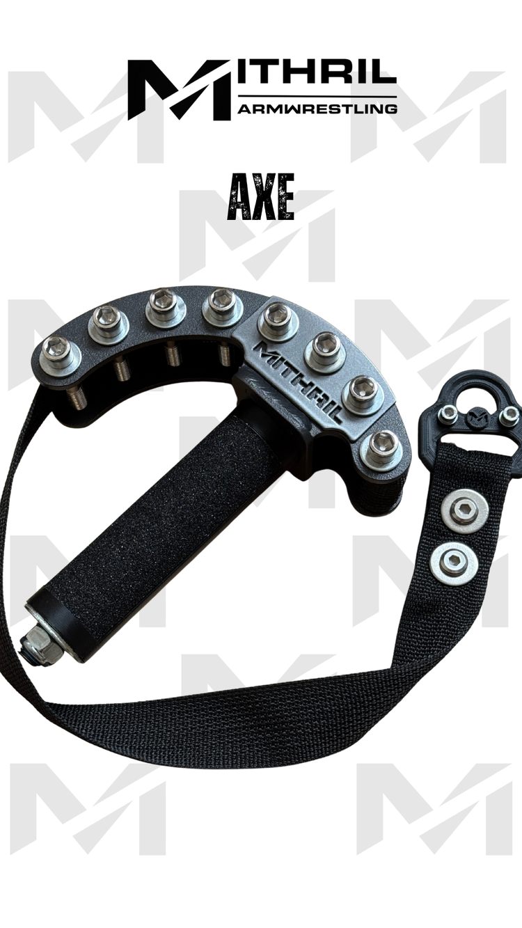 AXE armwrestling handle - Pronation and Rising