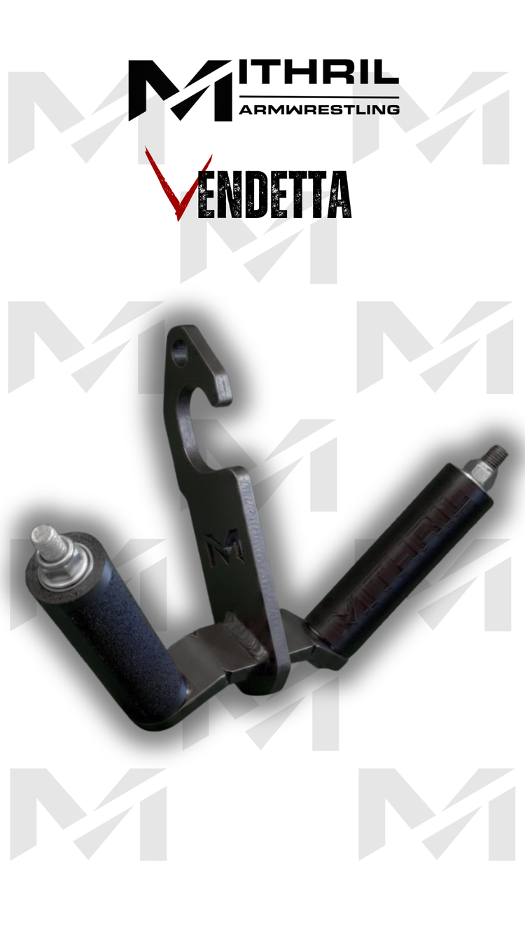 Vendetta armwrestling handle - Hook Training