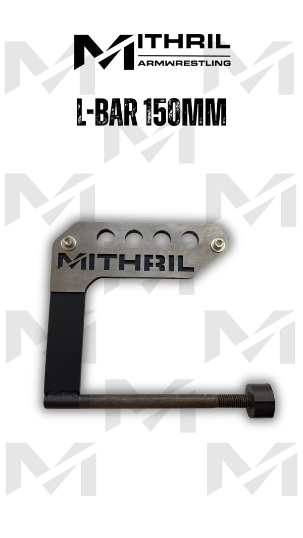 L-Bar 150mm for Armwrestling Training – MITHRIL ARMWRESTLING EQUIPMENT