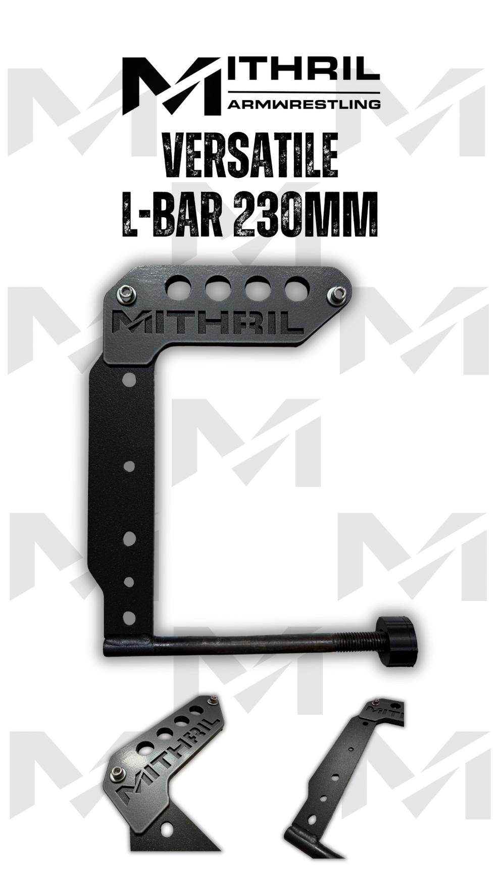 Universal L-Bar 230mm – MITHRIL ARMWRESTLING EQUIPMENT