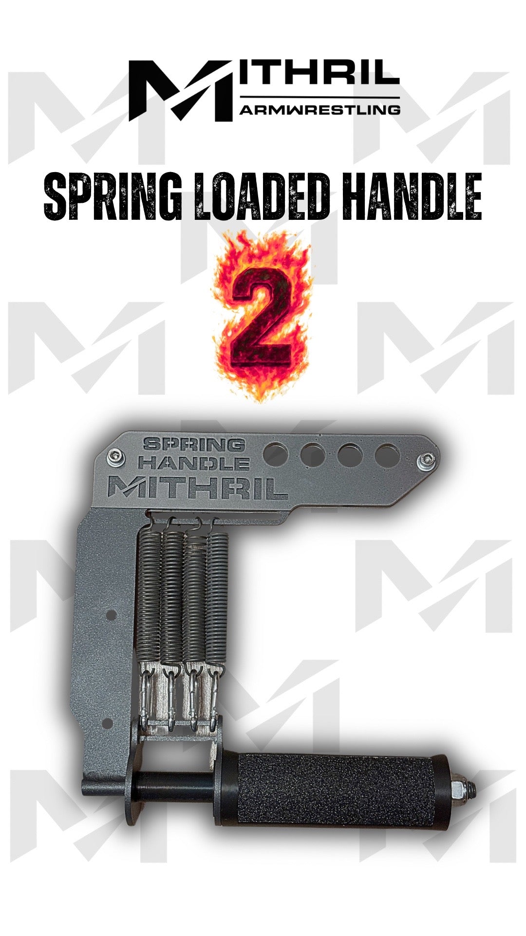 Spring Loaded Handle 2 by MITHRIL Armwrestling